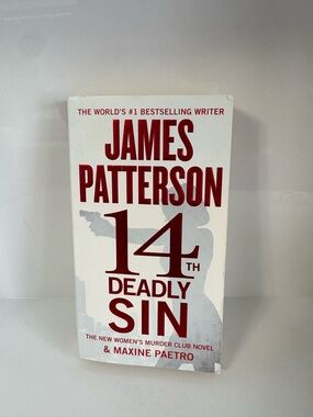 📚 3/$25 📚 James Patterson - 14th Deadly Sin Book